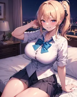 ギャルJKと二人きり