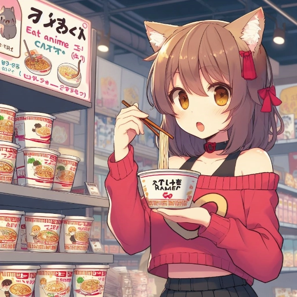 カップラーメン専門店にて