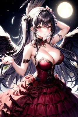 ドレスと翼