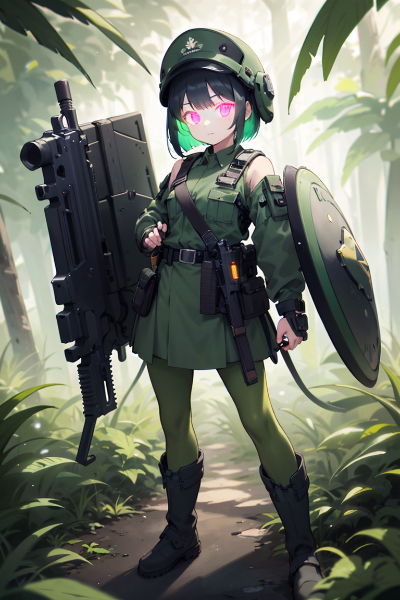 密林のザク娘J型-002