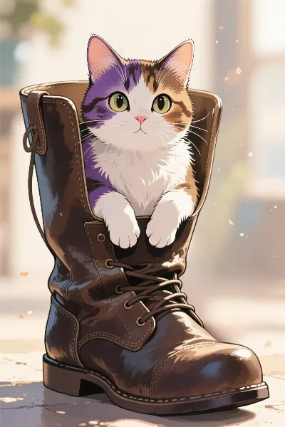 ブーツの中の小さな冒険者