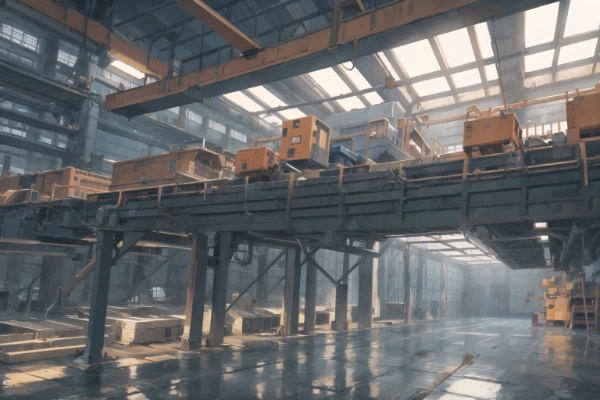 TRPG用背景素材　工場内部