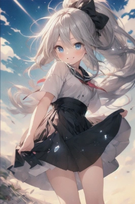 光の中へ