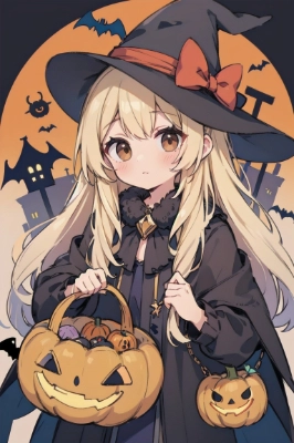 ひまわりちゃん初めてのハロウィン!?