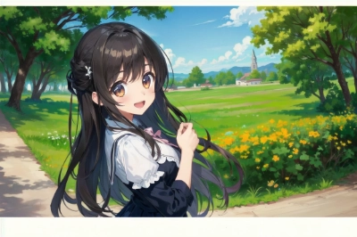 cute eye、愛華（幼少期）