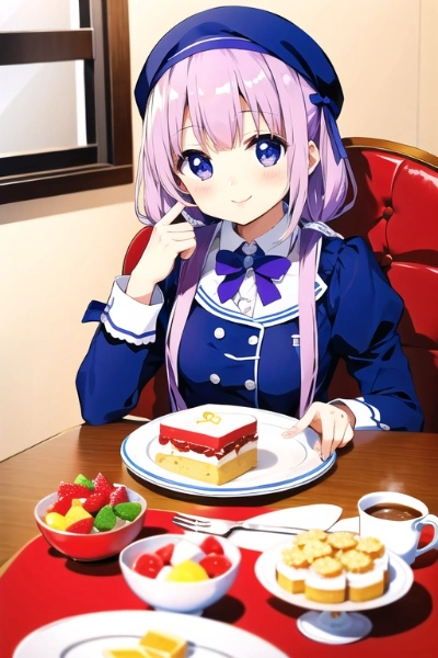 スイーツに目がない子