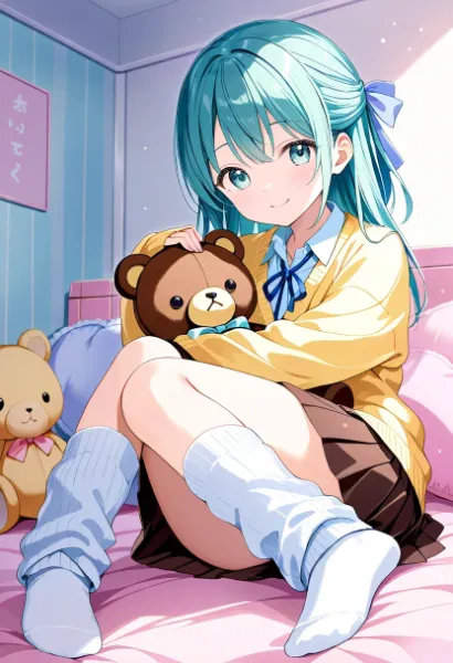 常磐アクア（お題：ぬいぐるみ#2）