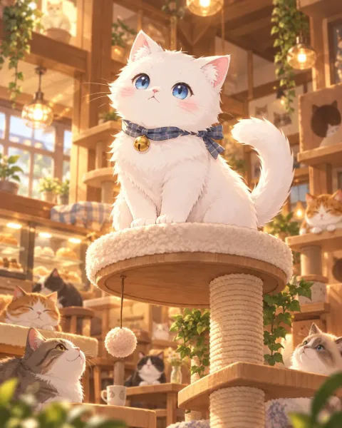猫カフェのボス