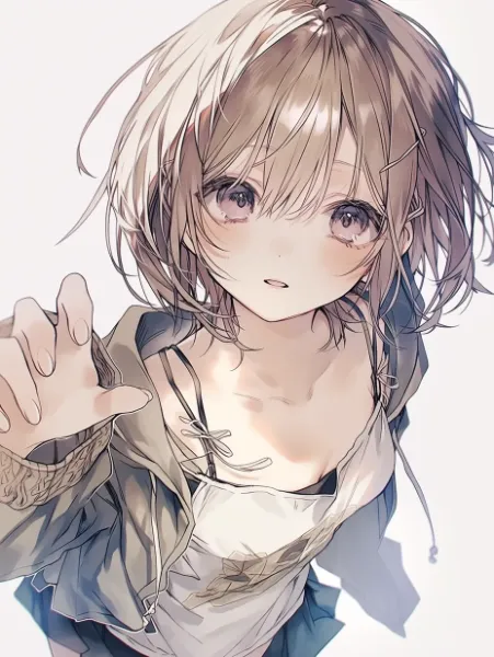 手を伸ばす少女のささやかな願い。