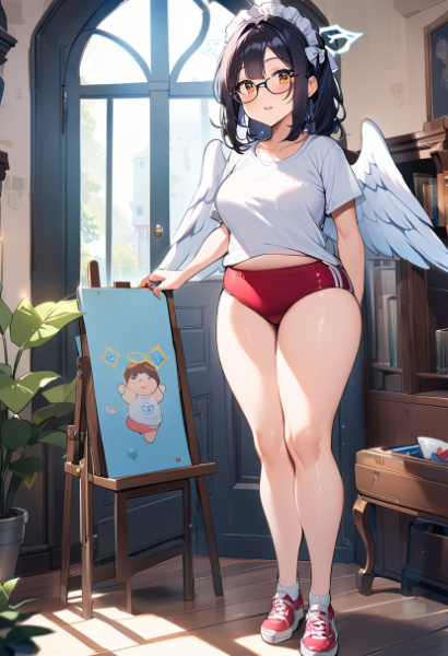 お絵描き地味天使さん