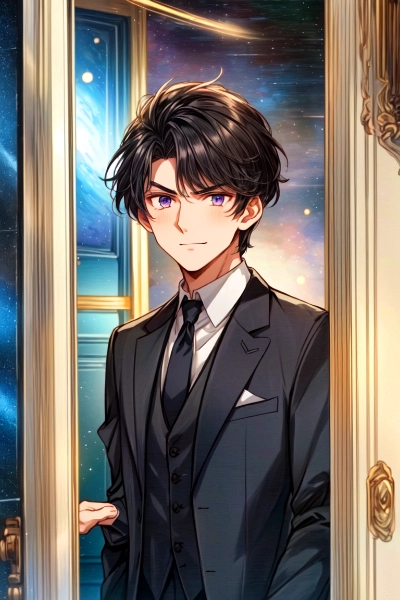 ドアと黒髪短髪男性★その2（20枚）