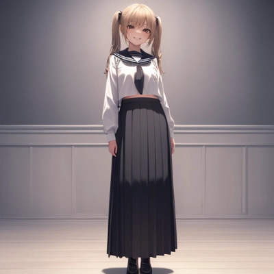 ロングスカート少女 #3