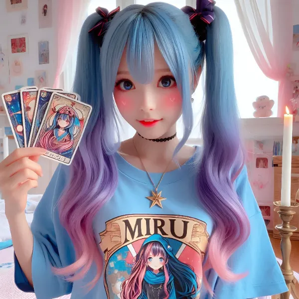 タロットカードで、運勢を占うわ🎵