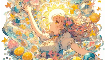 果実の夢に溶けゆく少女