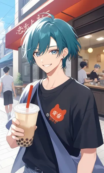 本場のタピオカミルクティー