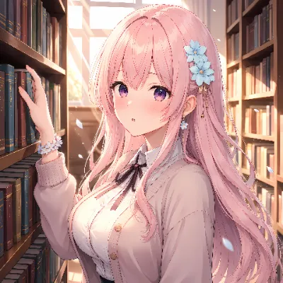 図書室の同じ一冊