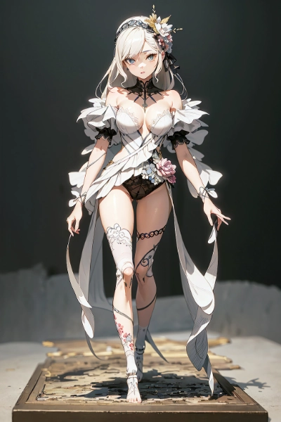 銀髪美少女7