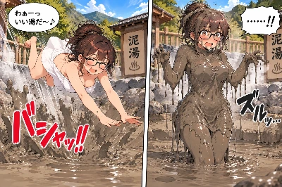 葉っぱのお姉さん
