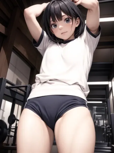 体操服の女の子