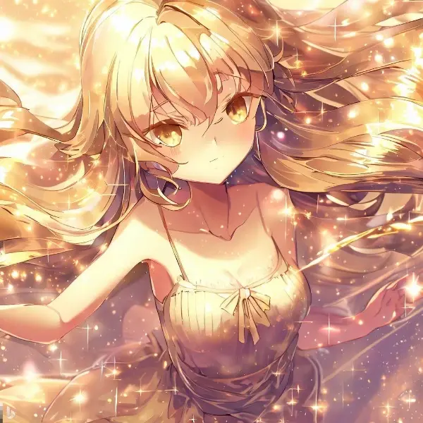 キラキラ～(金色)