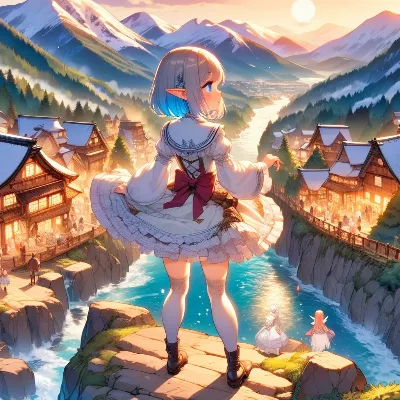 夕陽