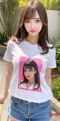 【限定】このTシャツ、カラフルでかわいいでしょ