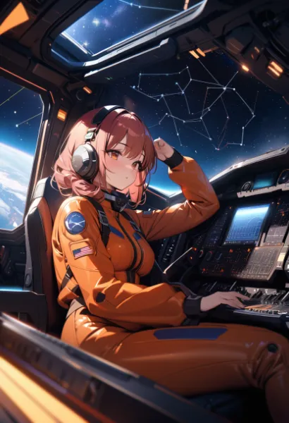 スペースシップと星座