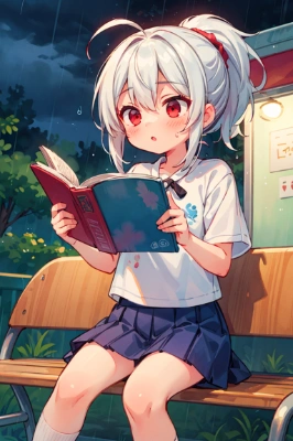 バス待ち