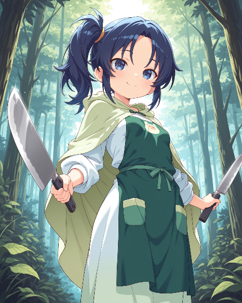 サイドテールクッキング