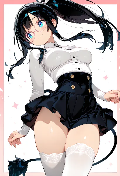 眼鏡悪魔娘の甘い誘惑