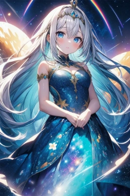 宇宙を着てみた女神様