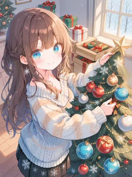 クリスマスツリーのお片付け