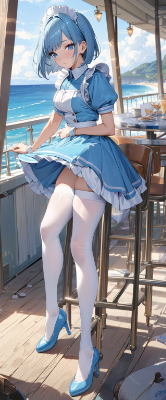 朝のウエイトレスさん
