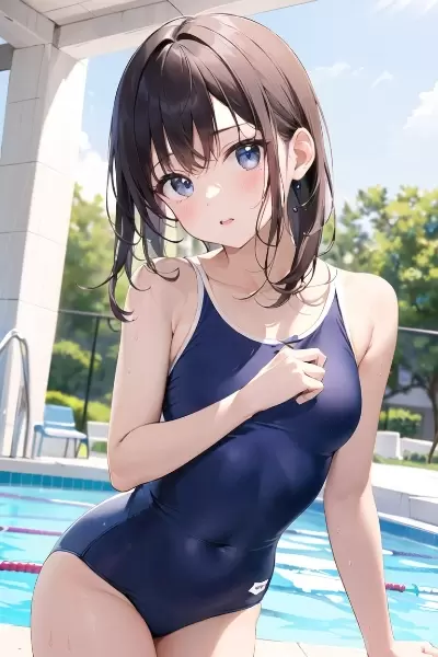 New school swimsuit