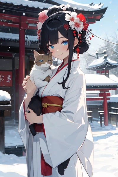 猫と神社と竜の姫