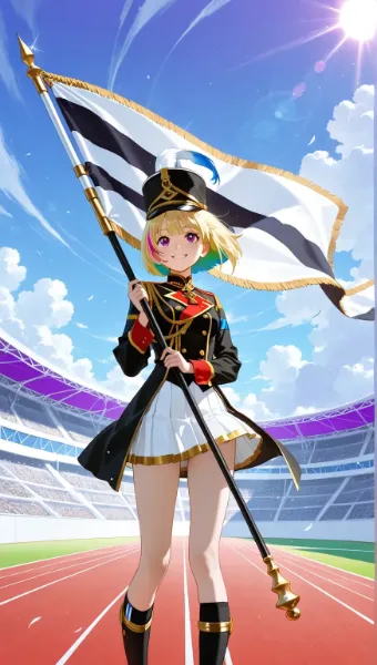 マーチングガール(範囲拡張)