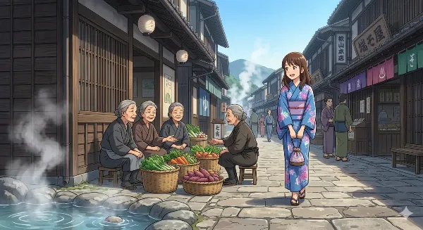 温泉街