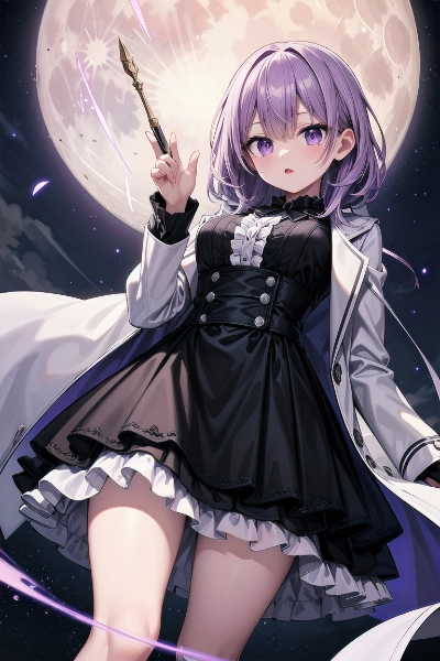 月を背負って🌕