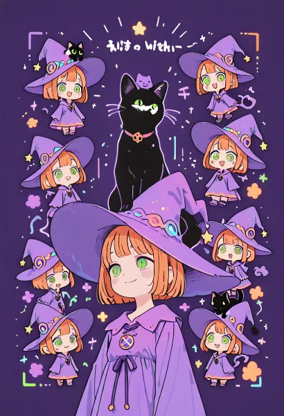 みほちゃんと黒猫の魔法の仲間たち