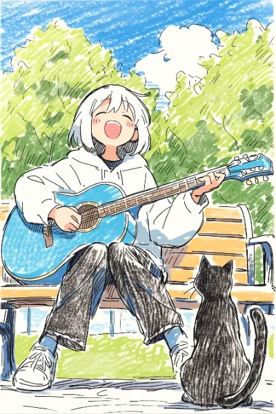 blue sky