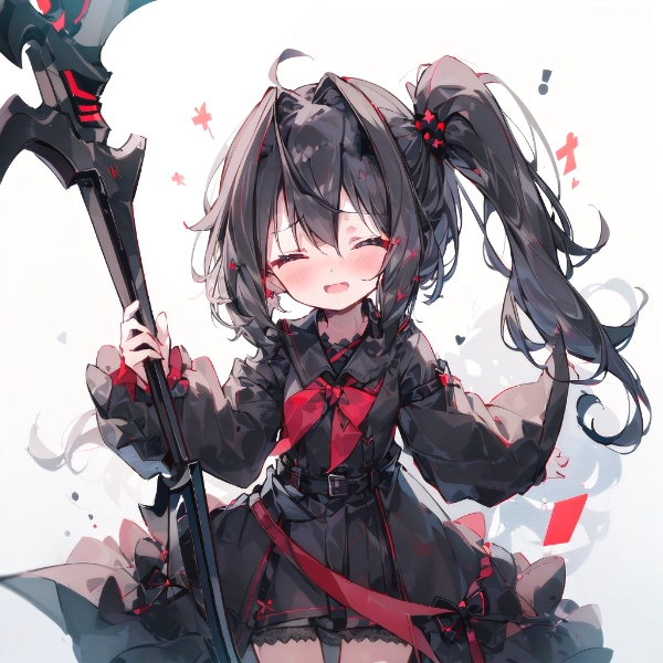 照れる魔攻系アタッカーちゃん