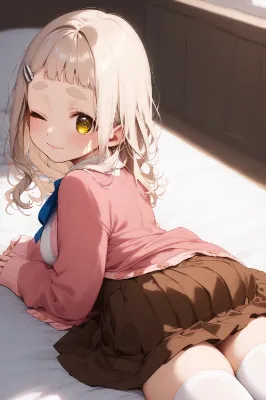 寝そべり　ちまちゃん