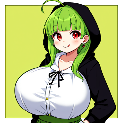 創作キャラ　三荒妃奈（アイコンver）