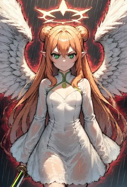 光輪の天使