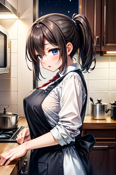 おかえりなさい。もう直ぐできますから～