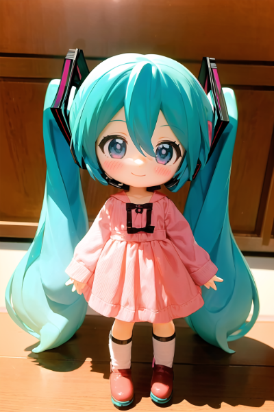 はぴミクさん（私服ver.）