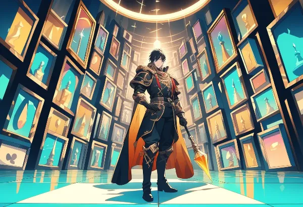 黄金の槍を携えた守護者