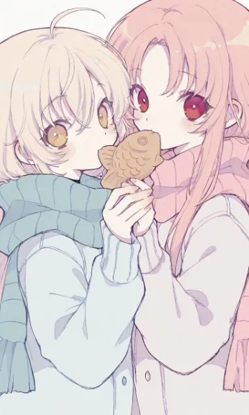 いっしょにたい焼き