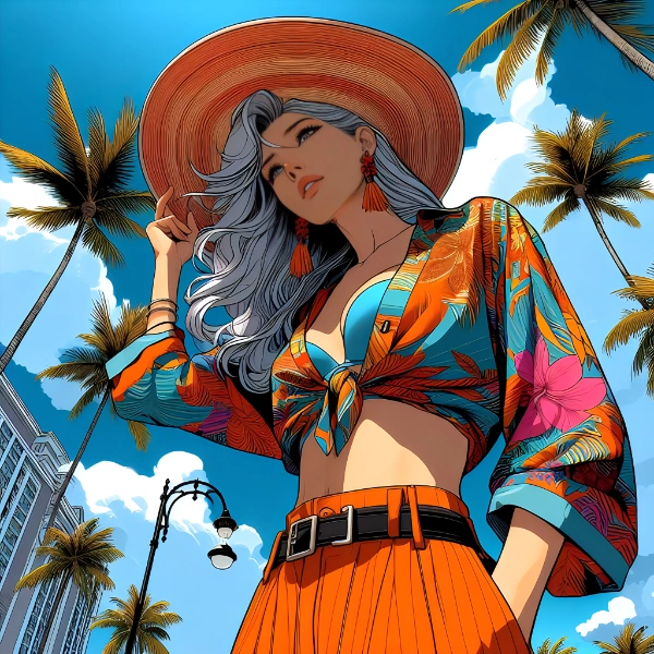 コバルトブルーの空