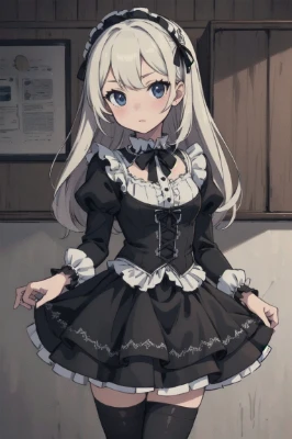 ゴスロリ少女